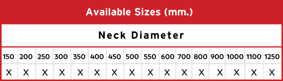 Product 1 Aviable Sizes