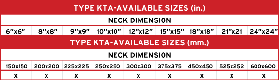 Product 1 Aviable Sizes