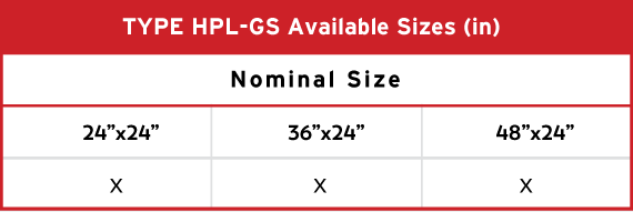 Product 1 Aviable Sizes