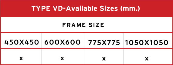 Product 1 Aviable Sizes