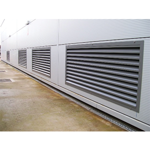 External Weather Louvers with large blade Button Image  6 