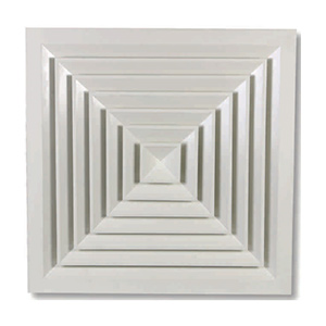 Square Louvered Face Diffusers Button Image  2 