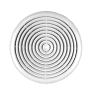 Plastic Ceiling Diffuser Button Image  2 