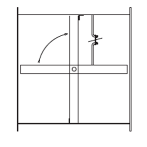 Prismatic, Single Wing, Fusible Link Fire Damper Button Image  2 